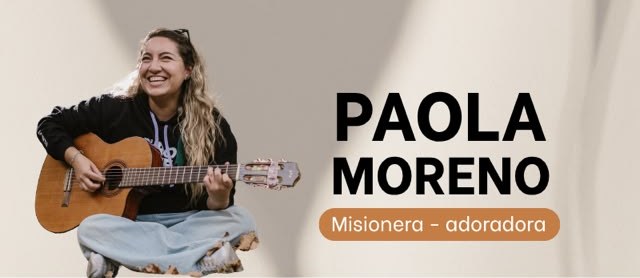 Paola Moreno, misionera y adoradora de Puro Love
